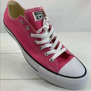 Converse All Star Pink Paper Low Top Shoes